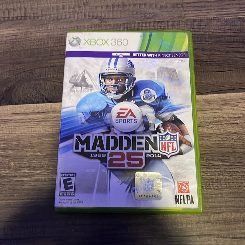 madden 25 xbox 360 game